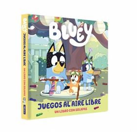 BLUEY  LIBRO DE CARTON CON SOLAPAS   JUEGOS AL AIRE LIBRE | 9788448872731 | BLUEY