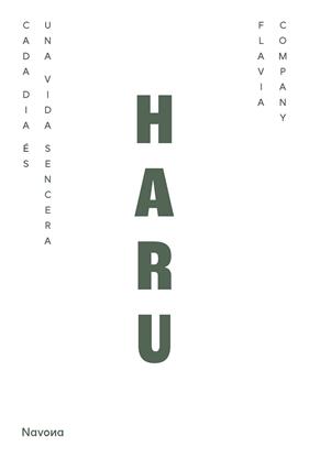 HARU (CAT) | 9788410180185 | COMPANY, FLAVIA