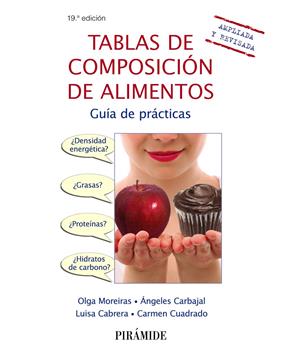TABLAS DE COMPOSICION DE ALIMENTOS | 9788436839470 | MOREIRAS TUNI, OLGA /CARBAJAL, ANGELES /CABRERA FORNEIRO, LUISA /CUADRADO VIVES, CARMEN