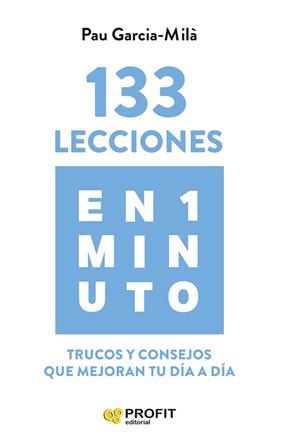 133 LECCIONES EN 1 MINUTO | 9788419212740 | GARCIA-MILA, PAU