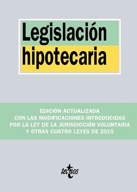 LEGISLACION HIPOTECARIA  | 9788430966738 | EDITORIAL TECNOS