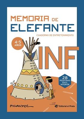 MEMORIA DE ELEFANTE INFANTIL  CUADERNO DE VACACIONES | 9788419898586 | MARTINEZ PICANYOL, JOSEP LLUIS