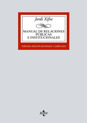 MANUAL DE RELACIONES PUBLICAS E INSTITUCIONALES | 9788430972135 | XIFRA, JORDI