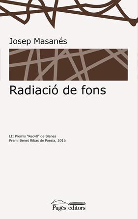 RADIACIO DE FONS | 9788499758367 | MASANES NOGUES, JOSEP
