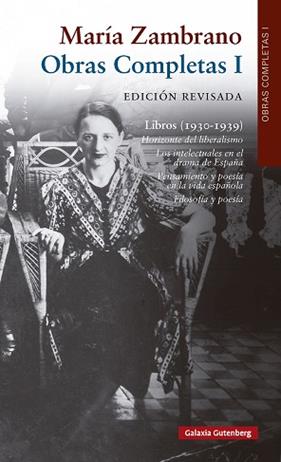 LIBROS (1930-1939)- EDICION REVISADA | 9791388019609 | ZAMBRANO, MARIA