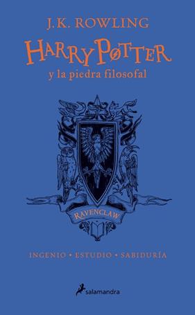RAVENCLAW HARRY POTTER Y LA PIEDRA FILOSOFAL COLOR AZUL | 9788498388916 | ROWLING, J K