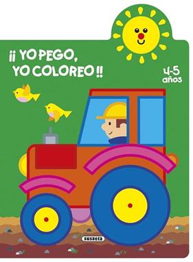 YO PEGO, YO COLOREO! 4-5 AÑOS | 9788467780659 | BUSQUETS, JORDI