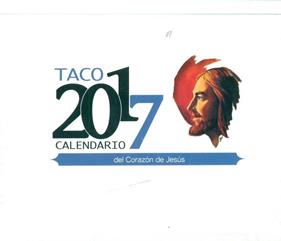 TACO CALENDARIO 2017 CORAZON DE JESUS | 9788427138285 | AAVV