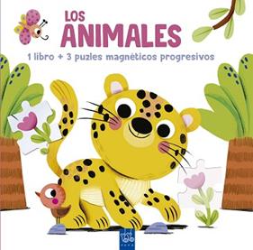 LEE Y JUEGA CON PUZLES MAGNETICOS,  LOS ANIMALES | 9788408302049 | YOYO