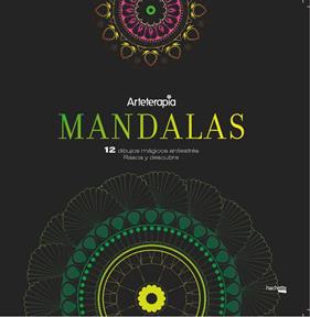 ARTETERAPIA MANDALAS 12 DIBUJOS MAGICOS RASCA Y DESCUBRE | 9788417240455