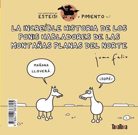 INCREIBLE HISTORIA DE LOS PONIS HABLADORES DE LAS MONTAÑAS PLANAS DEL NORTE, LA | 9788417383695 | FELIU SASTRE, JUAN