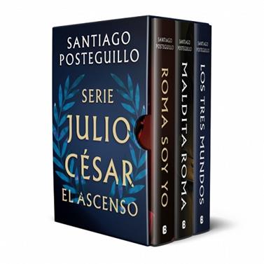 SERIE JULIO CESAR: EL ASCENSO (EDICIÓN ESTUCHE CON: ROMA SOY YO | MALDITA ROMA | | 9788466680349 | POSTEGUILLO, SANTIAGO