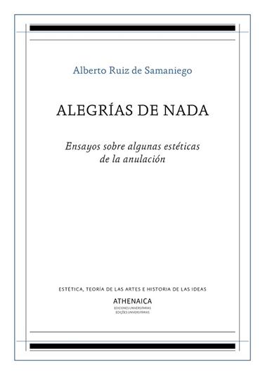 ALEGRIAS DE NADA | 9788417325572 | RUIZ DE SAMANIEGO, ALBERTO
