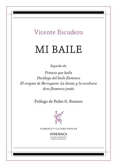 MI BAILE Y OTROS ESCRITOS | 9788417325046 | ESCUDERO URIVE, VICENTE