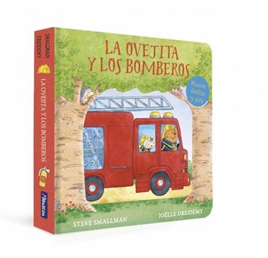 OVEJITA Y LOS BOMBEROS, LA   LA OVEJITA QUE VINO A CENAR. LIBRO DE CARTON CON MECA | 9788448871192 | SMALLMAN, STEVE