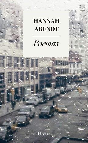 POEMAS HANNAH ARENDT  | 9788425439803 | ARENDT, HANNAH