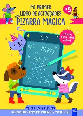 MI PRIMER LIBRO DE ACTIVIDADES CON PIZARRA MÁGICA. AMARILLO | 9788408313571 | YOYO