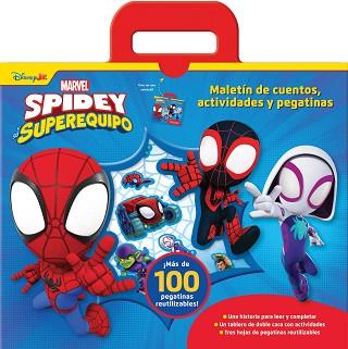 SPIDEY Y SU SUPEREQUIPO. MALETÍN DE CUENTOS, ACTIVIDADES Y PEGATINAS | 9788410362048 | MARVEL