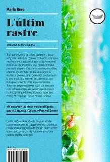ULTIM RASTRE, L' | 9791387726591 | REVA, MARIA