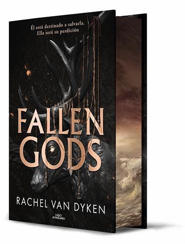 FALLEN GODS (EDICION ESPECIAL EN TAPA DURA Y CON CANTOS TINTADOS) (HILOS DEL DES | 9788419982414 | VAN DYKEN, RACHEL