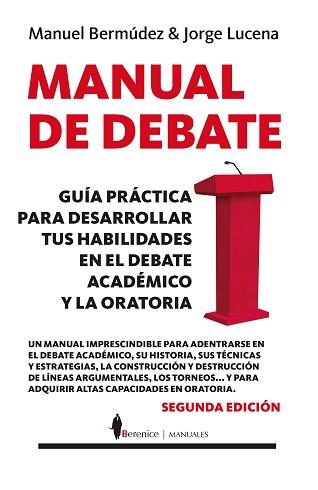 MANUAL DE DEBATE | 9788417558970 | BERMUDEZ, MANUEL / LUCENA, JORGE