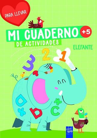 MI CUADERNO DE ACTIVIDADES PARA LLEVAR  ELEFANTE | 9788408311928 | YOYO