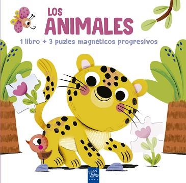 LEE Y JUEGA CON PUZLES MAGNETICOS,  LOS ANIMALES | 9788408302049 | YOYO