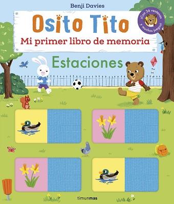 OSITO TITO  MI PRIMER LIBRO DE MEMORIA  ESTACIONES | 9788408303893 | DAVIES, BENJI