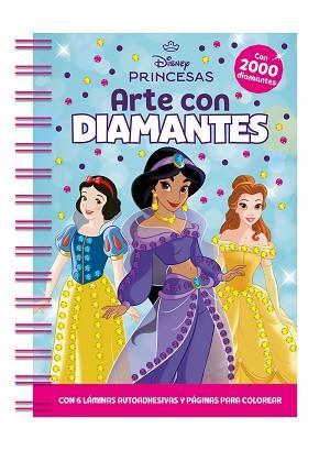 PRINCESAS  ARTE CON DIAMANTES | 9791387526429 | DISNEY
