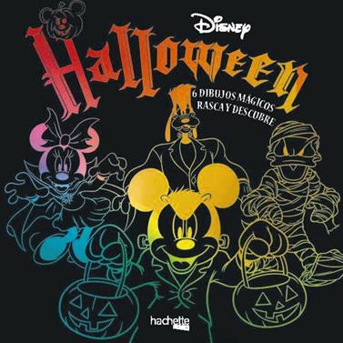 HALLOWEEN DISNEY  6 DIBUJOS MÁGICOS: RASCA Y DESCUBRE | 9788417586447